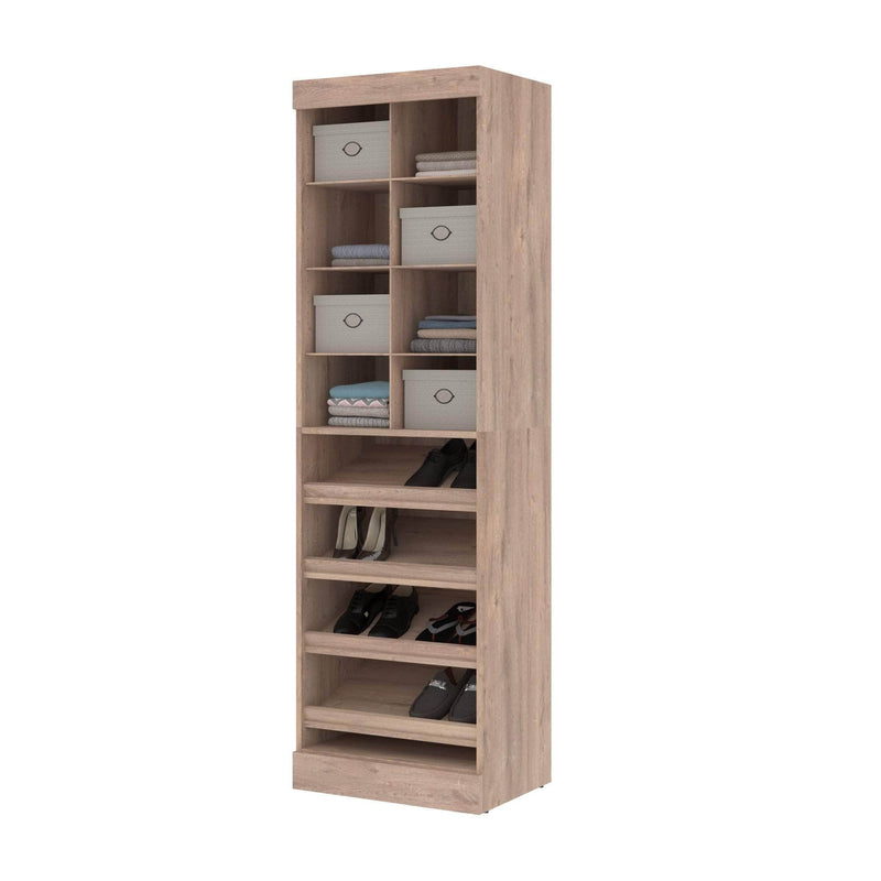 Modubox Closet Organizer Rustic Brown Pur 25“ Closet Organizer - Available in 3 Colours