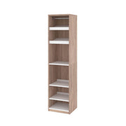 Modubox Closet Organizer Rustic Brown & White Cielo 19.5” Closet Organizer - Available in 2 Colours