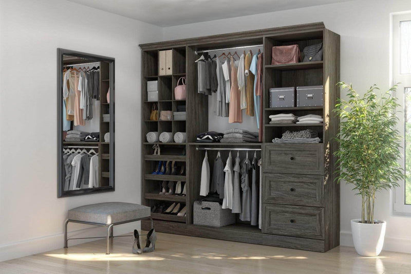 Modubox Closet Organizer Versatile 86“ Closet Organizer - Available in 2 Colours