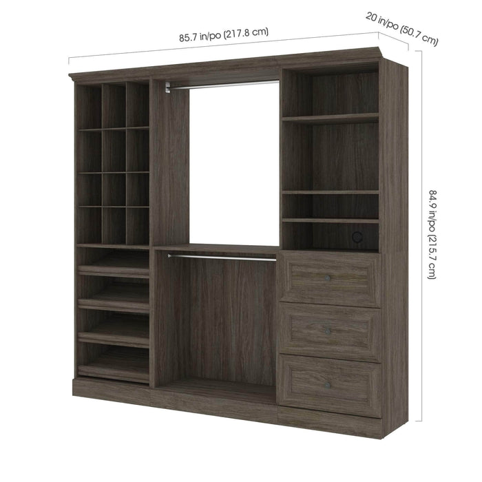Modubox Closet Organizer Versatile 86“ Closet Organizer - Available in 2 Colours