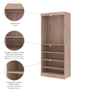 Modubox Closet Storage Pur 36" Closet Organizer Storage Unit - Available in 4 Colours