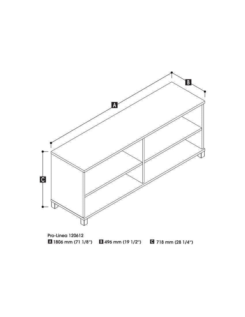 Modubox Credenza Pro-Linea Credenza - Available in 2 Colours