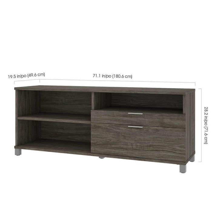 Modubox Credenza Pro-Linea Credenza with 2 Drawers - Available in 5 Colours