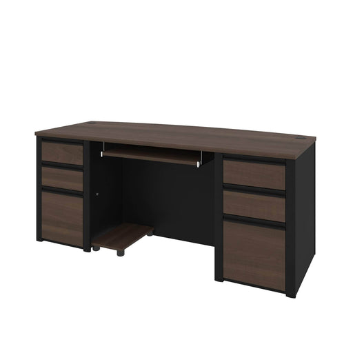 Modubox Desk Antigua & Black Connexion Executive Desk - Available in 3 Colours
