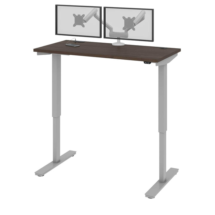 Modubox Desk Antigua Upstand 24” x 48” Standing Desk with Dual Monitor Arm - Available in 4 Colours