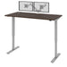 Modubox Desk Antigua Upstand 30” x 60” Standing Desk with Dual Monitor Arm - Available in 4 Colours