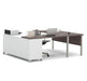 Modubox Desk Bark Grey Pro-Linea U-Shaped Executive Desk - Bark Grey