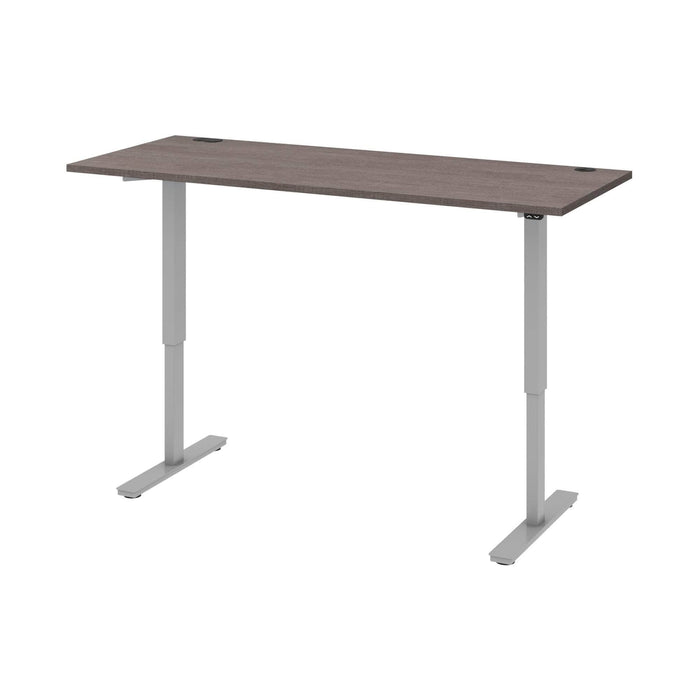 Modubox Desk Bark Grey Upstand 30” x 72” Standing Desk - Available in 4 Colours