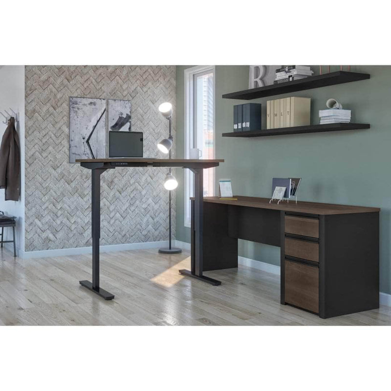 Modubox Desk Connexion 2-Piece Set Including a Standing Desk and a Desk - Available in 3 Colours
