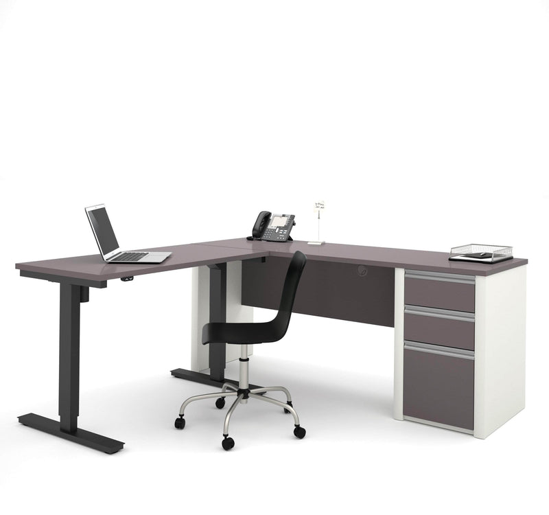 Modubox Desk Connexion 2-Piece Set Including a Standing Desk and a Desk - Available in 3 Colours