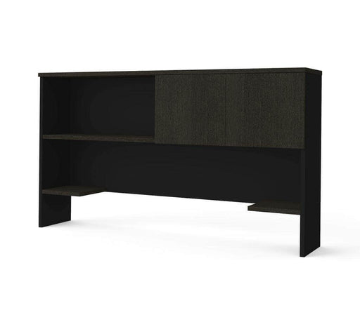 Modubox Desk Hutch Deep Grey & Black Pro-Concept Plus Desk Hutch with Sliding Door - Available in 2 Colours
