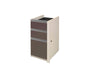 Modubox Desk Pedestal Slate & Sandstone Connexion Add-On Desk Pedestal with 3 Drawers - Available in 3 Colours