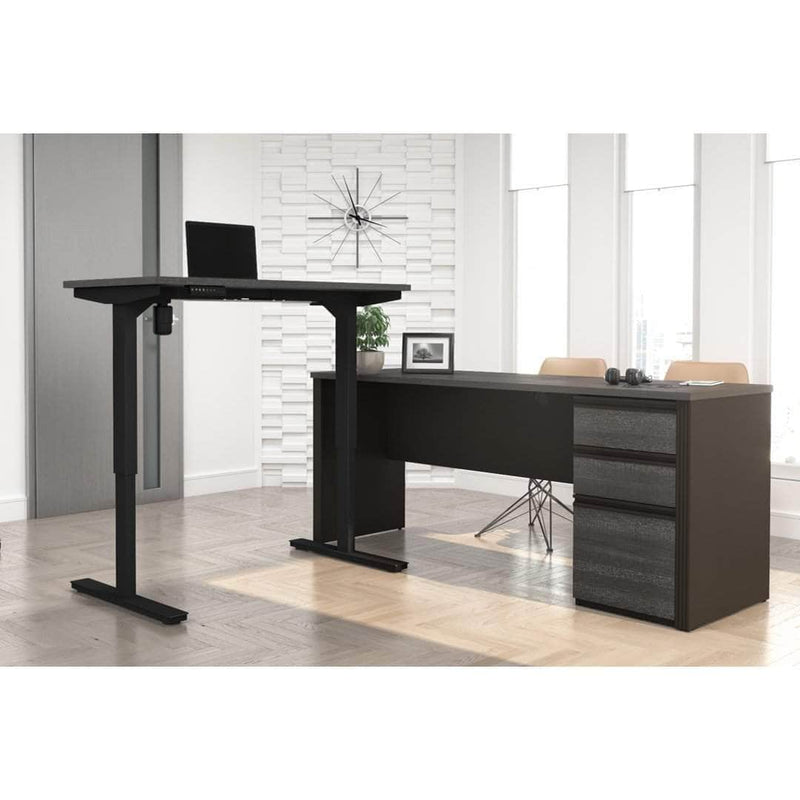 Modubox Desk Prestige+ 2-Piece Set Including a Standing Desk and a Desk - Available in 3 Colours