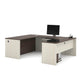 Modubox Desk Prestige+ U-Shaped Executive Desk with Pedestal - Available in 3 Colours
