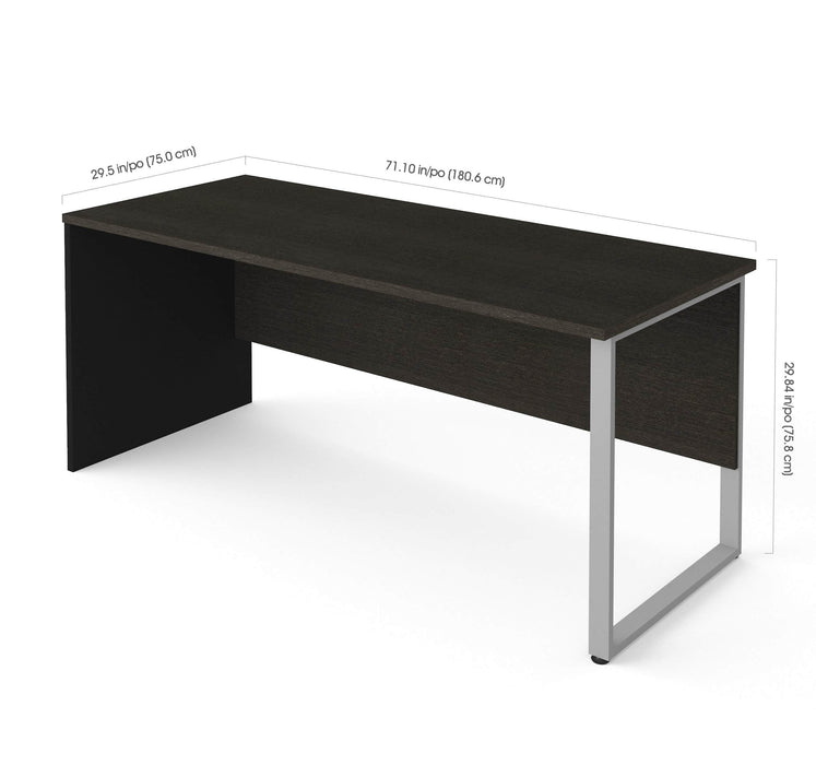 Modubox Desk Pro-Concept Plus Table Desk with Rectangular Metal Leg - Available in 2 Colours