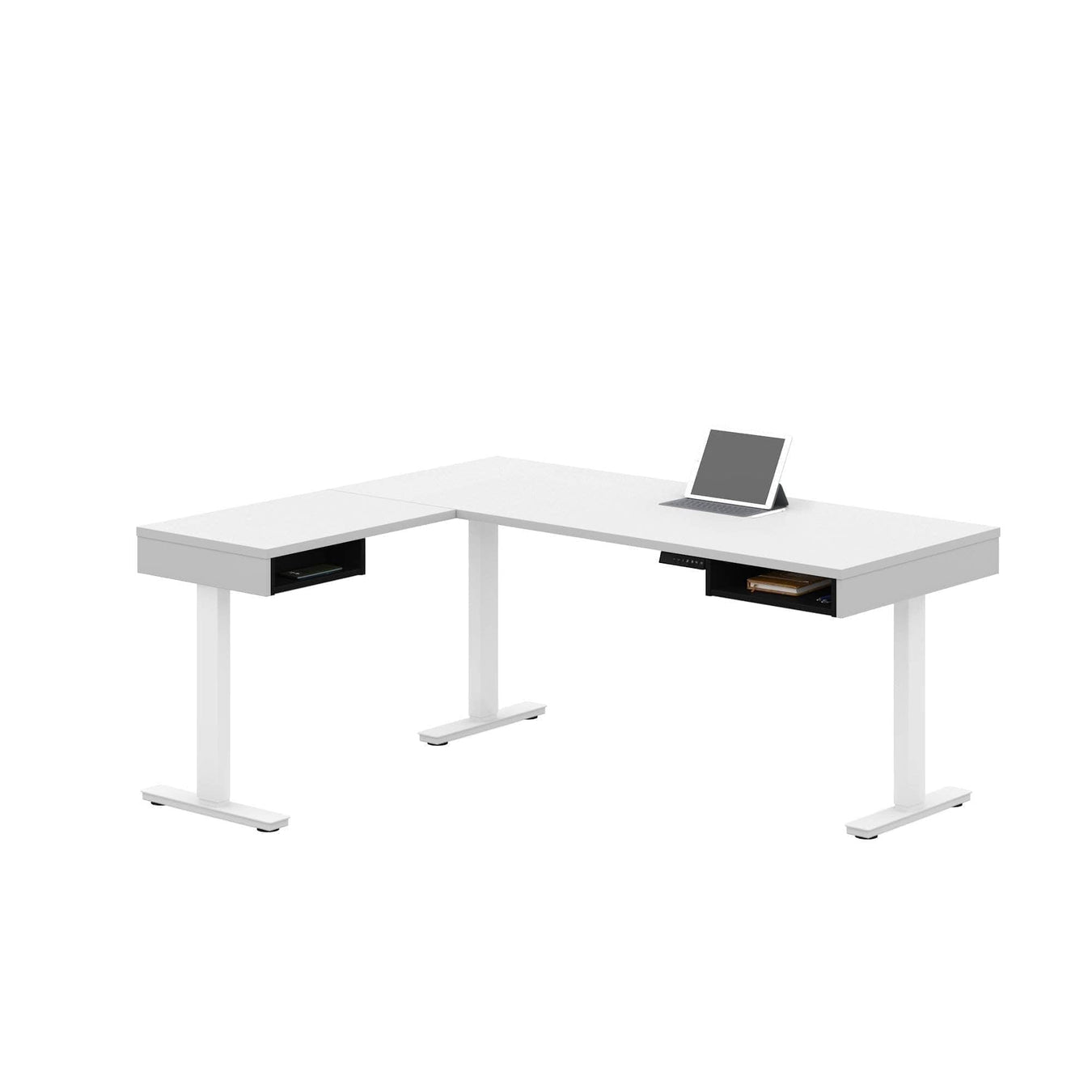 Modubox Desk Pro-Vega L-Shaped Standing Desk - Available in 2 Colours