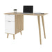Modubox Desk Procyon 48W Small Computer Desk in Modern Oak & White UV