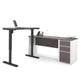 Modubox Desk Slate & Sandstone Connexion 2-Piece Set Including a Standing Desk and a Desk - Available in 3 Colours