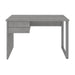 Modubox Desk Solay 48"W Reversible Small Table Desk With U-Shaped Metal Leg - Available in 2 Colours