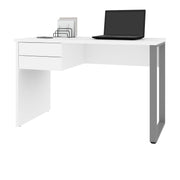 Modubox Desk Solay 48"W Reversible Small Table Desk With U-Shaped Metal Leg - Available in 2 Colours