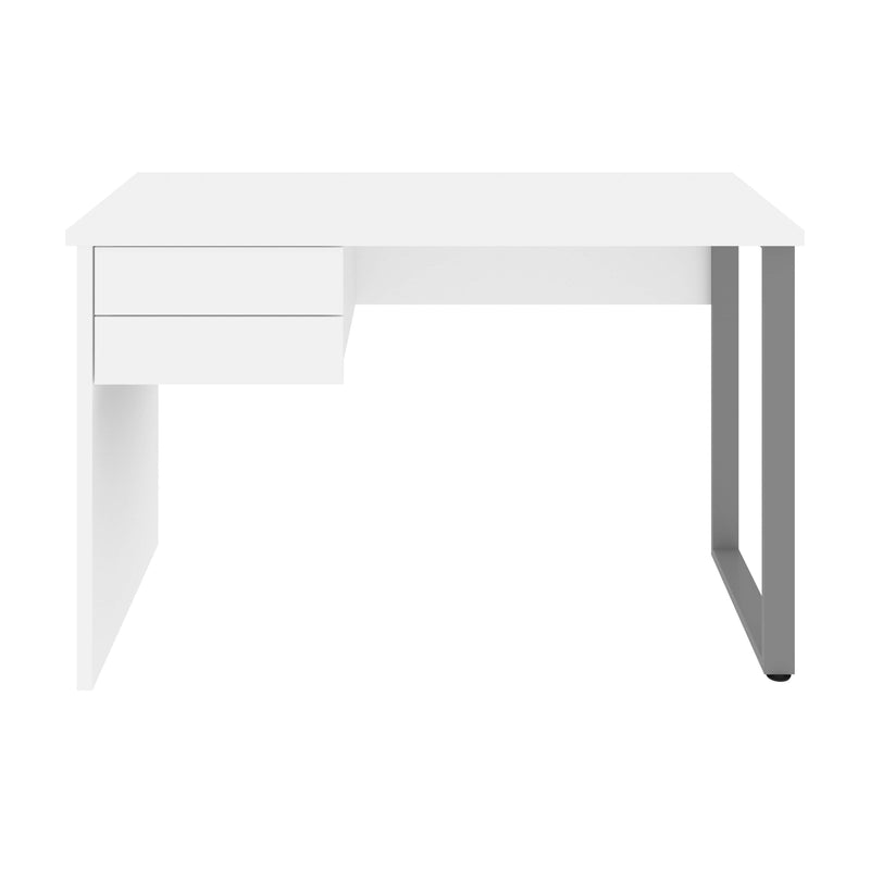 Modubox Desk Solay 48"W Reversible Small Table Desk With U-Shaped Metal Leg - Available in 2 Colours