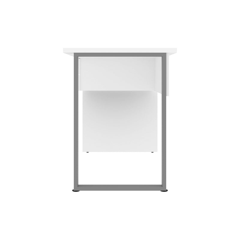 Modubox Desk Solay 48"W Reversible Small Table Desk With U-Shaped Metal Leg - Available in 2 Colours