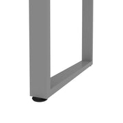 Modubox Desk Solay 48"W Reversible Small Table Desk With U-Shaped Metal Leg - Available in 2 Colours