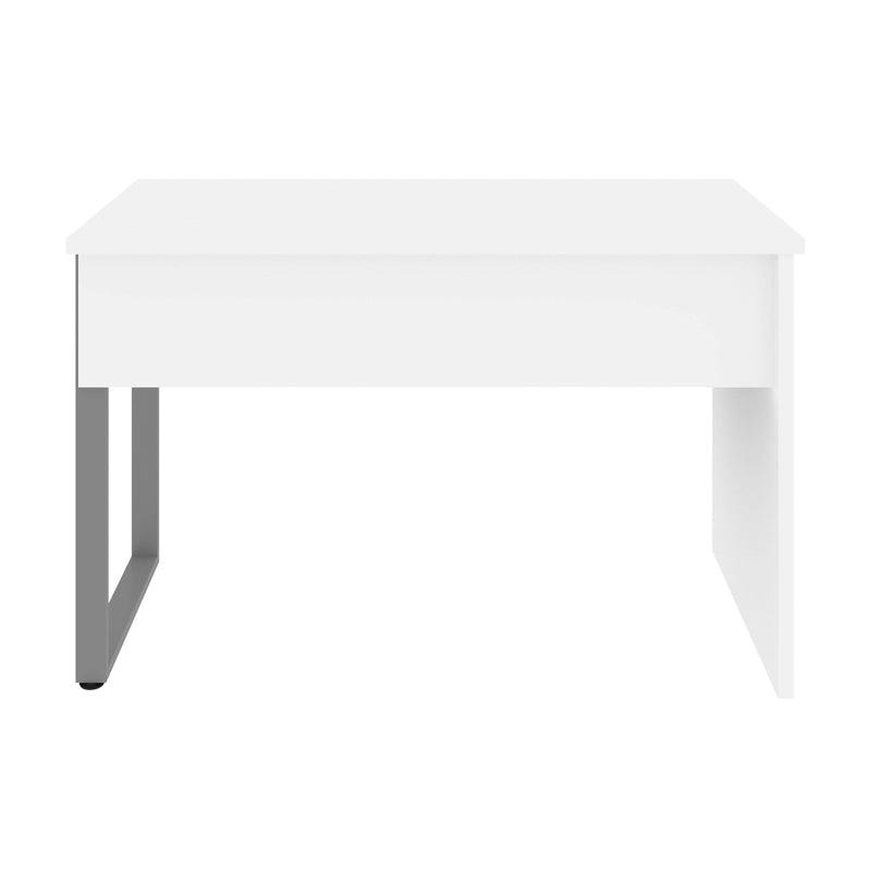 Modubox Desk Solay 48"W Reversible Small Table Desk With U-Shaped Metal Leg - Available in 2 Colours