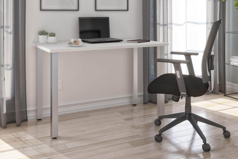 Modubox Desk Universel 24“ x 48“ Table Desk with Square Metal Legs - Available in 10 Colours