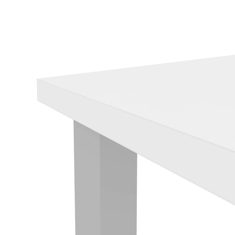 Modubox Desk Universel 4-Piece Set Including 4 24″ × 48″ Table Desks with Square Metal Legs - Available in 3 Colours