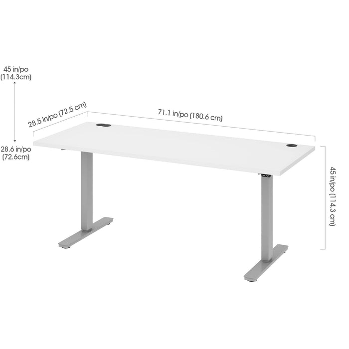 Modubox Desk Upstand 30” x 72” Standing Desk - Available in 4 Colours