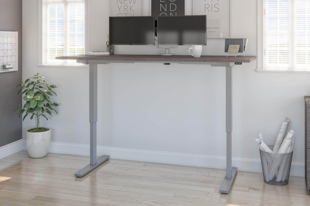 Modubox Desk Upstand 30” x 72” Standing Desk with Dual Monitor Arm - Available in 4 Colours
