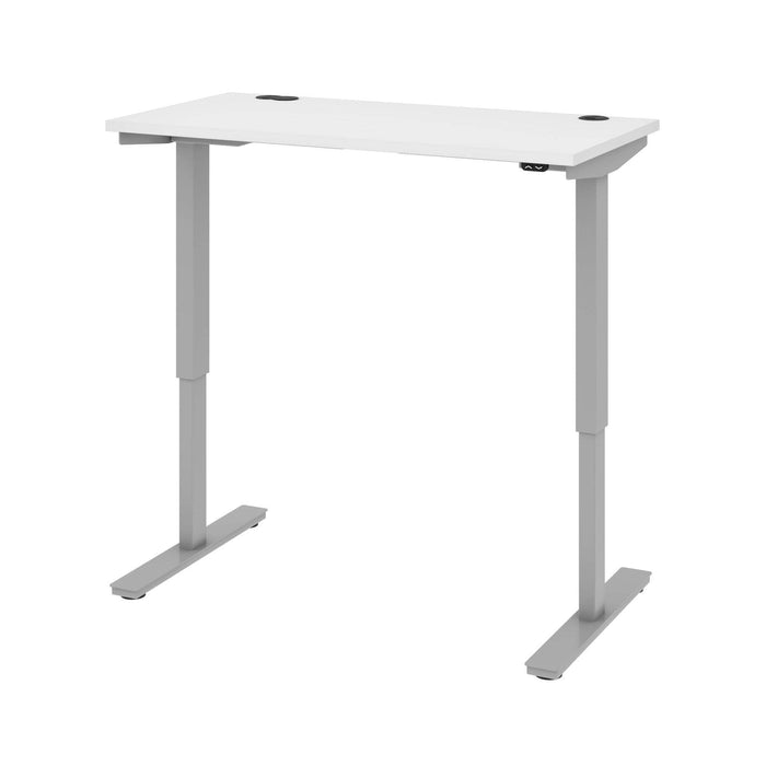 Modubox Desk White Upstand 24” x 48” Standing Desk - Available in 4 Colours