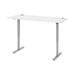 Modubox Desk White Upstand 30” x 72” Standing Desk - Available in 4 Colours