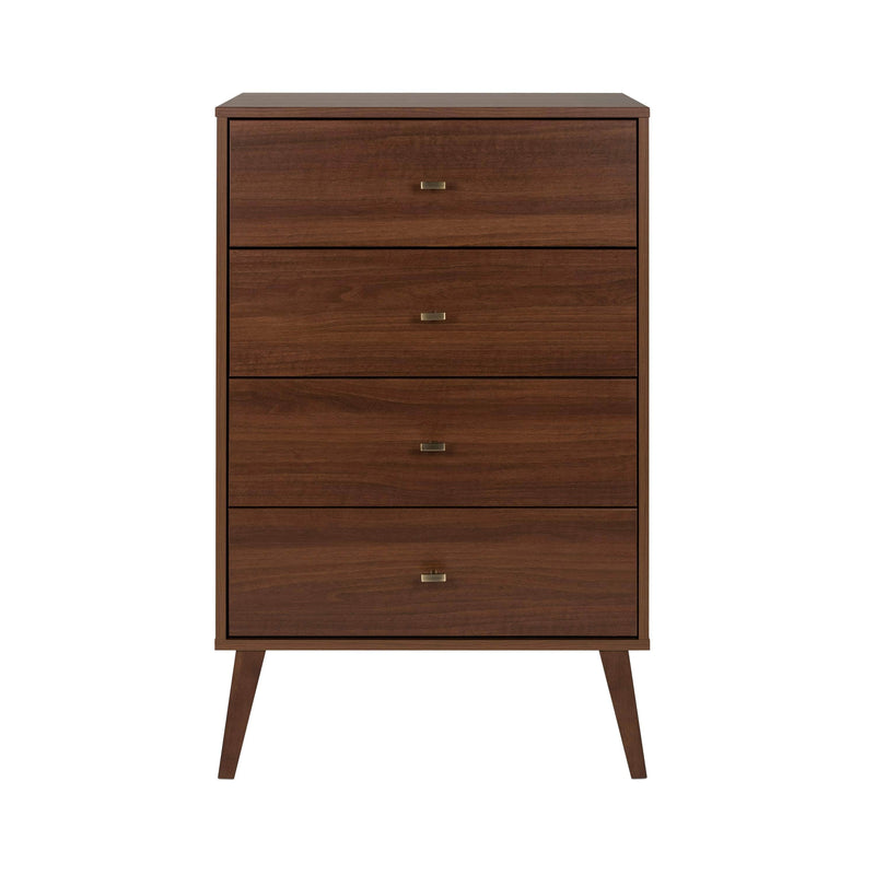 Modubox Drawer Chest Milo Mid Century Modern 4-drawer Chest - Available in 4 Colours