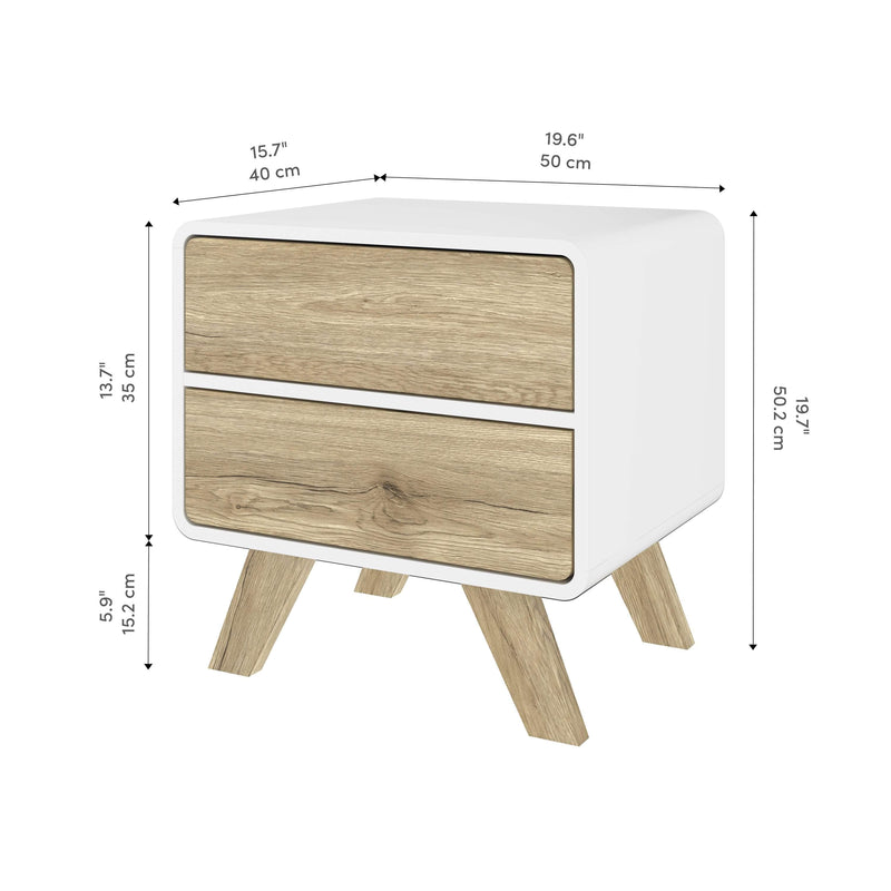 Modubox End Table Alhena 20W End Table - Available in 2 Colours