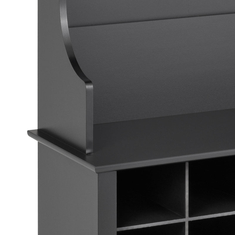 Modubox Entryway 60" Wide Hall Tree with 24 Shoe Cubbies - Available in 4 Colours