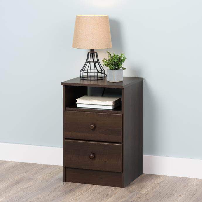 Astrid 2-Drawer Nightstand - Available in 4 Colours