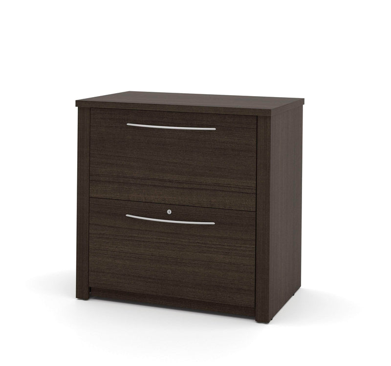 Modubox File Cabinet Dark Chocolate Embassy 30” Lateral File Cabinet - Available in 2 Colours