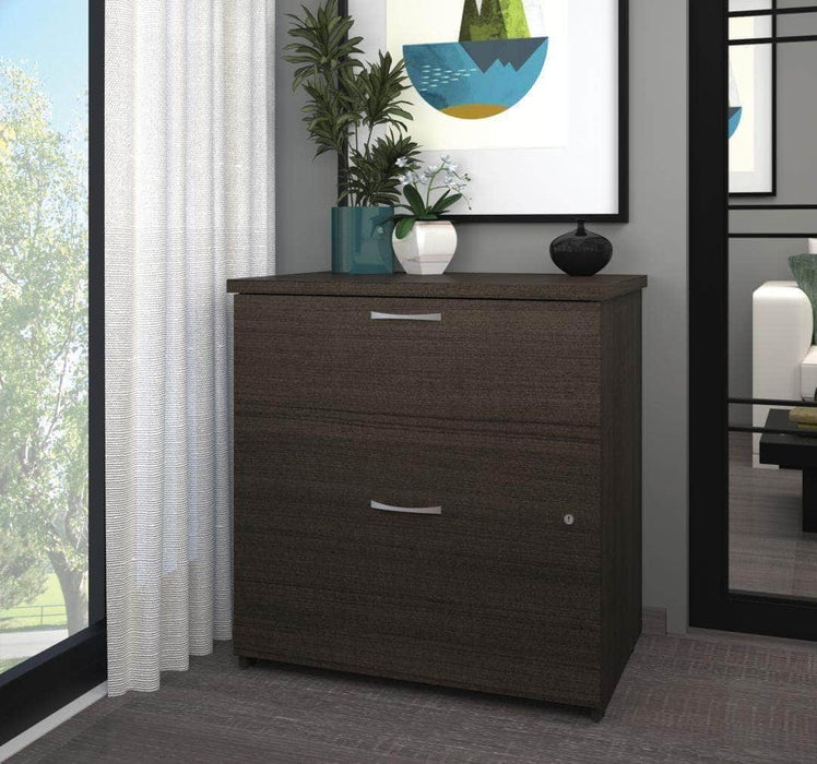 Modubox File Cabinet Dark Chocolate Logan Lateral File Cabinet - Available in 5 Colours