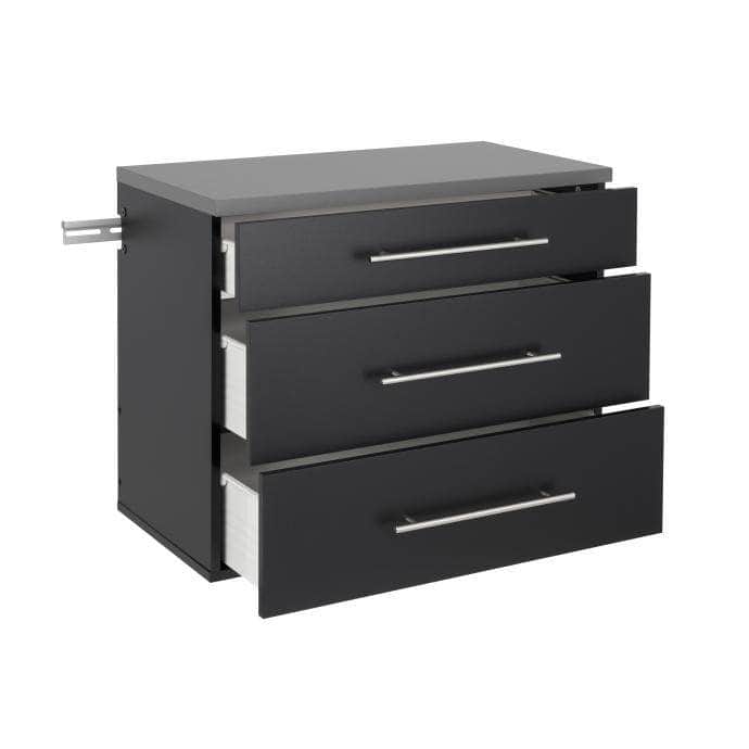 Modubox HangUps Home Storage Collection HangUps Three Drawer Base Storage Cabinet - Available in 3 Colours