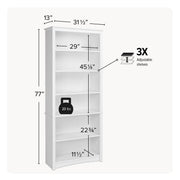 Modubox Home Office 6 Shelf Bookcase - Available in 2 Colours