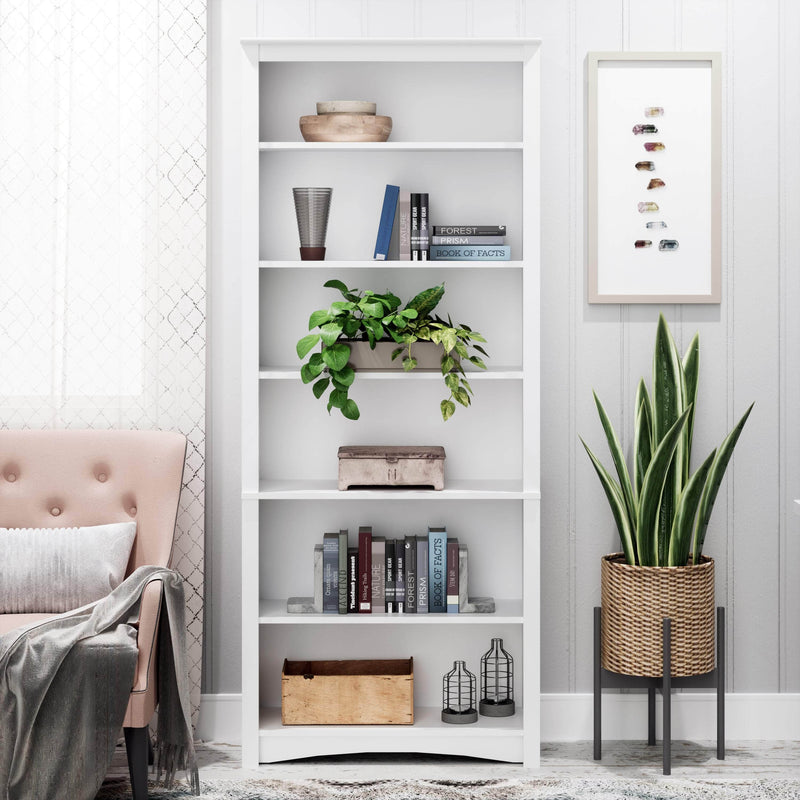 Modubox Home Office 6 Shelf Bookcase - Available in 2 Colours