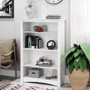 Modubox Home Office Four Shelf Bookcase - Available in 2 Colours