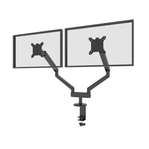 Modubox Monitor Arm Black Universel Dual Monitor Arm - Available in 2 Colours