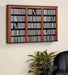Modubox Multimedia Storage Cherry and Black Triple Wall Mounted Storage - Multiple Options Available