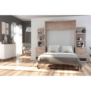 Modubox Murphy Wall Bed Cielo Full Murphy Wall Bed with Storage (98W) - Available in 2 Colours