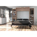 Modubox Murphy Wall Bed Cielo Queen Murphy Wall Bed and 2 Storage Cabinets with Drawers (104W) - Available in 2 Colours