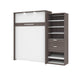 Modubox Murphy Wall Bed Cielo Queen Murphy Wall Bed and Storage Cabinet (95W) - Available in 2 Colours