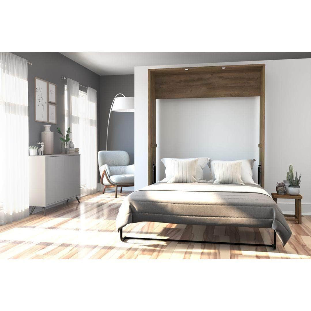 Modubox Cielo Queen Size Murphy Wall Bed Lit Mural — Wholesale